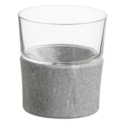 Verre à wkisky  avec base pierre Malt